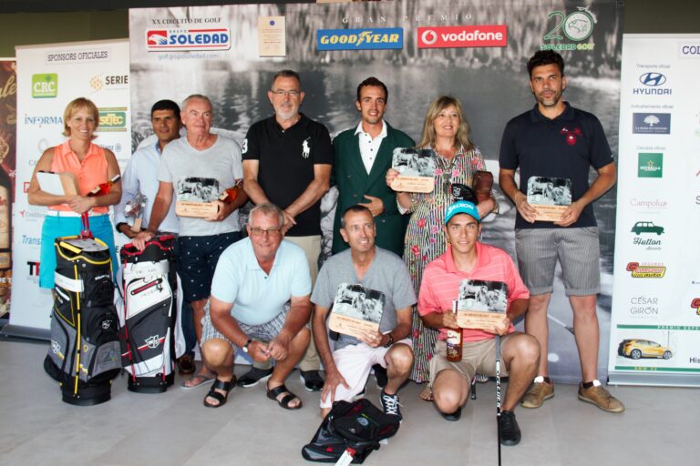 El PASADO SABADO 16 DE JUNIO SE CELEBRO EN EL LA FINCA GOLF RESORT LA DECIMO PRIMERA PRUEBA CLASIFICATORIA DEL XX CIRCUITO DE GOLF GRUPO SOLEDAD