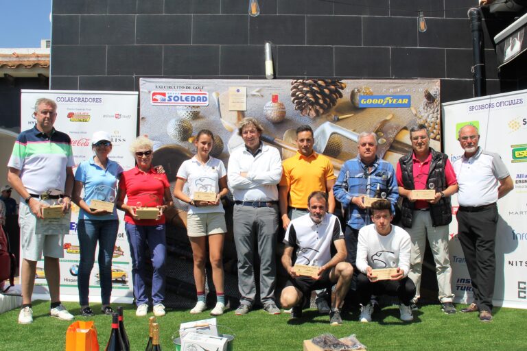 El PASADO SABADO 13 DE ABRIL SE CELEBRO EN EL GOLF LA MARQUESA LA TERCERA PRUEBA CLASIFICATORIA DEL XXI CIRCUITO DE GOLF GRUPO SOLEDAD