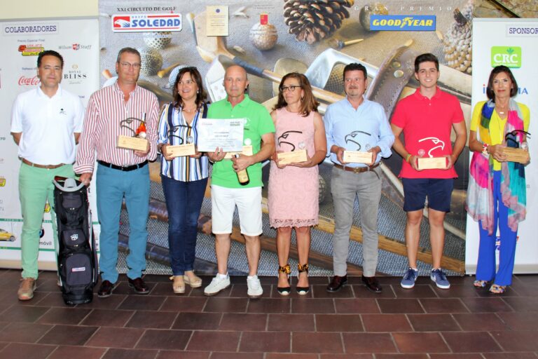 El Campo de las Pinaillas Golf recibe la décima prueba clasificatoria del XXI Circuito de Golf Grupo Soledad