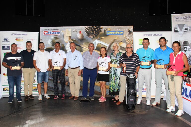 El Campo de Sur del Real La Manga Club celebra la novena prueba clasificatoria del XXI Circuito de Golf Grupo Soledad