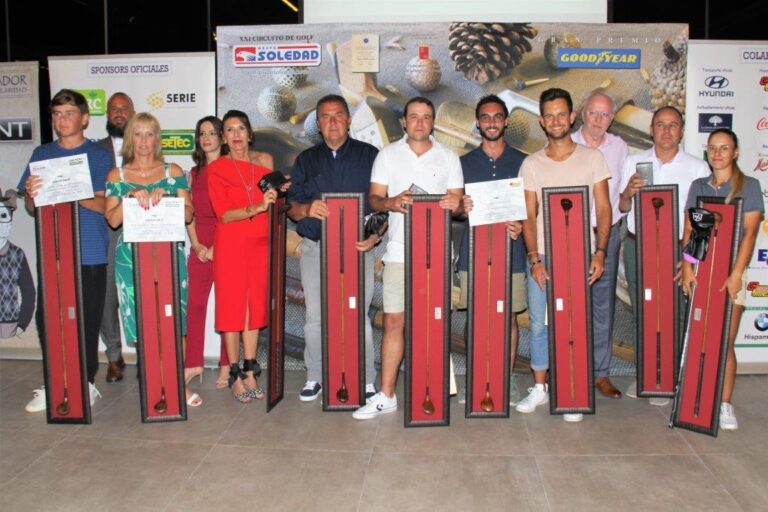 Gran fiesta de clausura de la XXI edición del Circuito de Golf Grupo Soledad