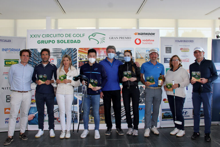 El sol y las rachas de viento protagonizaron la 2ª jornada del Circuito de Golf Grupo Soledad