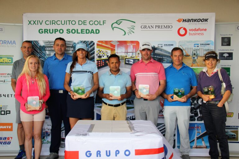 Día soleado y gran participación en la cuarta jornada del Circuito de Golf Grupo Soledad
