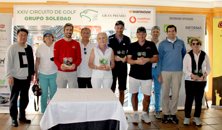 Temperaturas veraniegas en la quinta jornada del Circuito de Golf Grupo Soledad