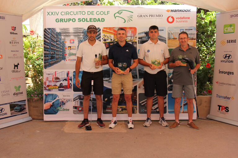 Soleada e intensa la séptima prueba del Circuito de Golf Grupo Soledad