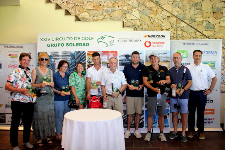Tiempo inmejorable en la novena prueba del Circuito de Golf Grupo Soledad