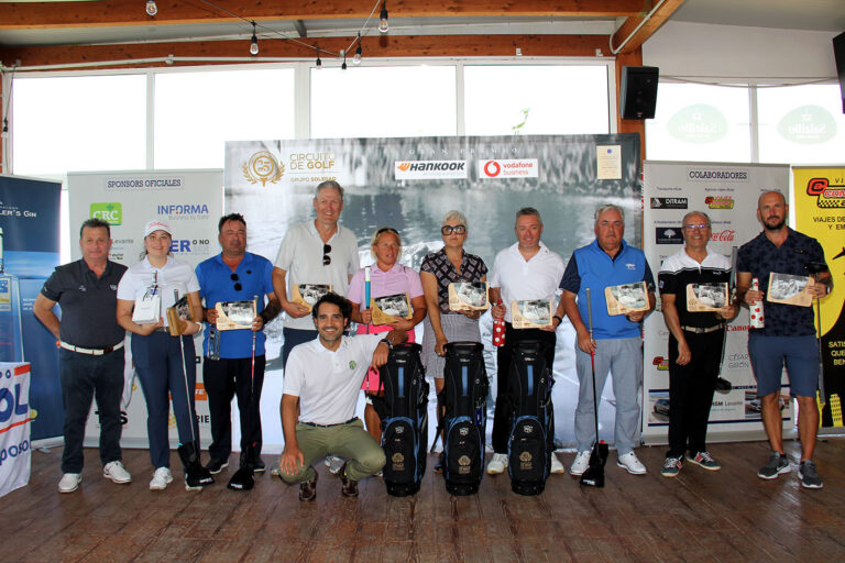 El cielo nublado y la niebla protagonizan la 2ª jornada del Circuito de Golf Grupo Soledad