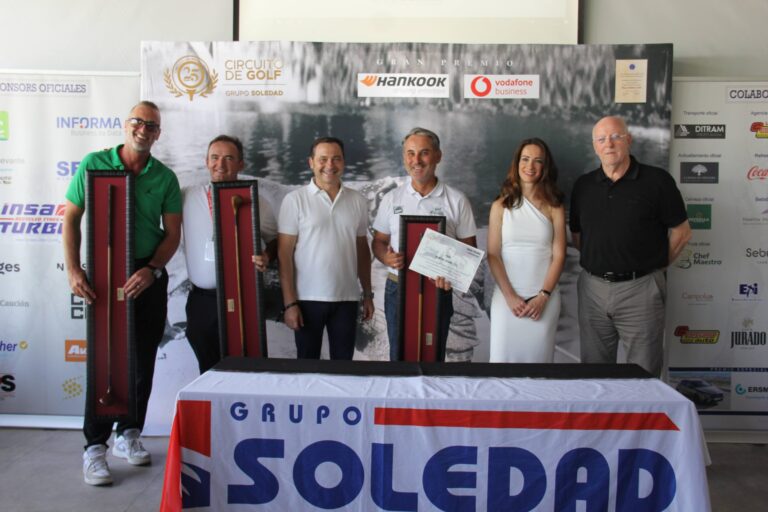 Una reñida final para la XXV edición del Circuito de Golf Grupo Soledad