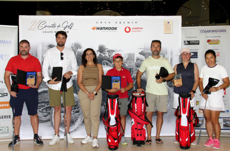 Buen ambiente y deportividad en la undécima prueba del Circuito de Golf Grupo Soledad