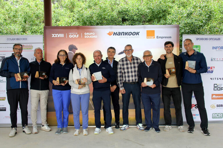 Éxito de participación en la tercera jornada del Circuito de Golf Grupo Soledad