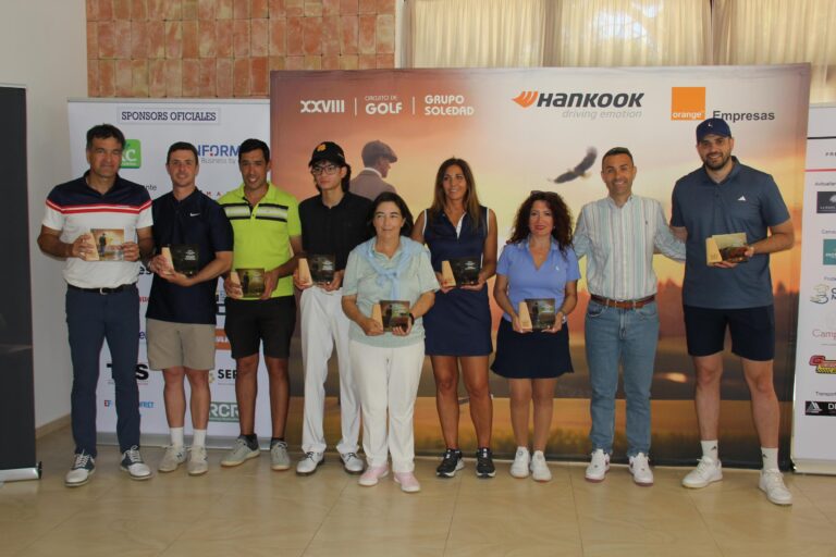 Excepcional sexta jornada del Circuito Grupo Soledad en el campo de golf Las Ramblas